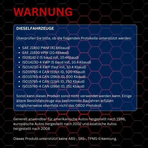 OBD2 DIAGNOSEGERÄT V519 – Bild 9