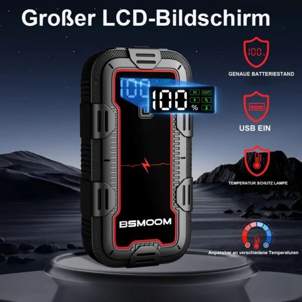 BOOSTER STARTHILFE AUTO 12V - 26.800 mAh – Bild 5