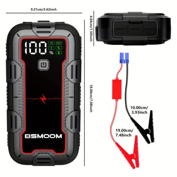 BOOSTER STARTHILFE AUTO 12V - 26.800 mAh – Bild 3