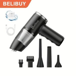 MINI AKKU STAUBSAUGER 2-IN-1 FÜR AUTO & ZUHAUSE
