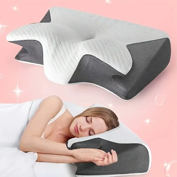 ERGONOMISCHES NACKENKISSEN AUS MEMORY-SCHAUM